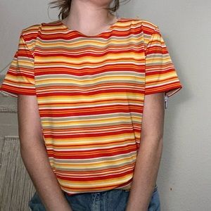 Retro stripped shirt